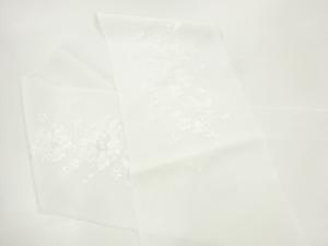 花鳥模様刺繍半衿